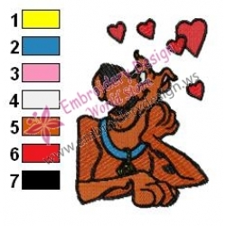 Scooby Doo Embroidery Design 23